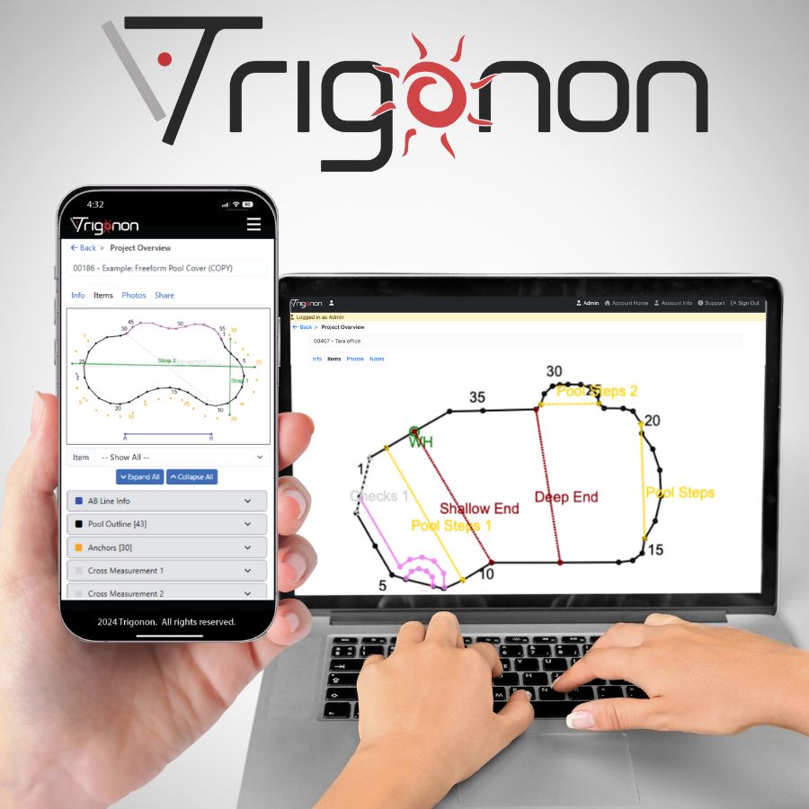 laptop-and-mobile-phone-with-Trigonon-software-on-screen-showing-trigonon-works-with-any-device picture showing both a laptop and a mobile phone with Trigonon software on them showing it works with any device