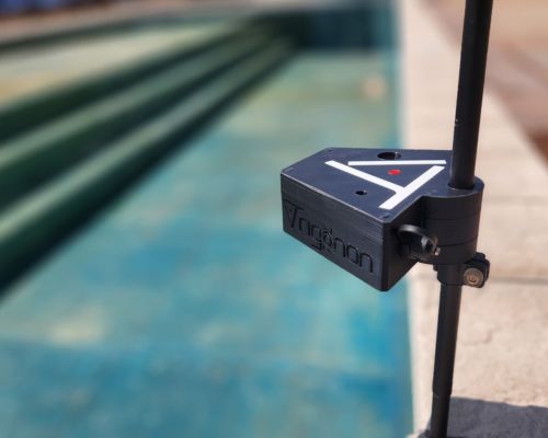 trigonon-pool-measuring-device-for-pool-liners-and-pool-covers image showing The Trigonon pool measuring device for pool liners and pool covers